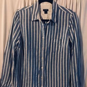 JCrew linen button up